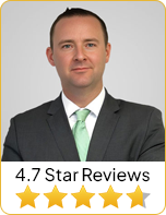 Image of Attorney Matthew Kelley with 4.7 star reviews